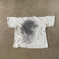Vintage 90s Malcolm X Boxy Cropped Faded Tee