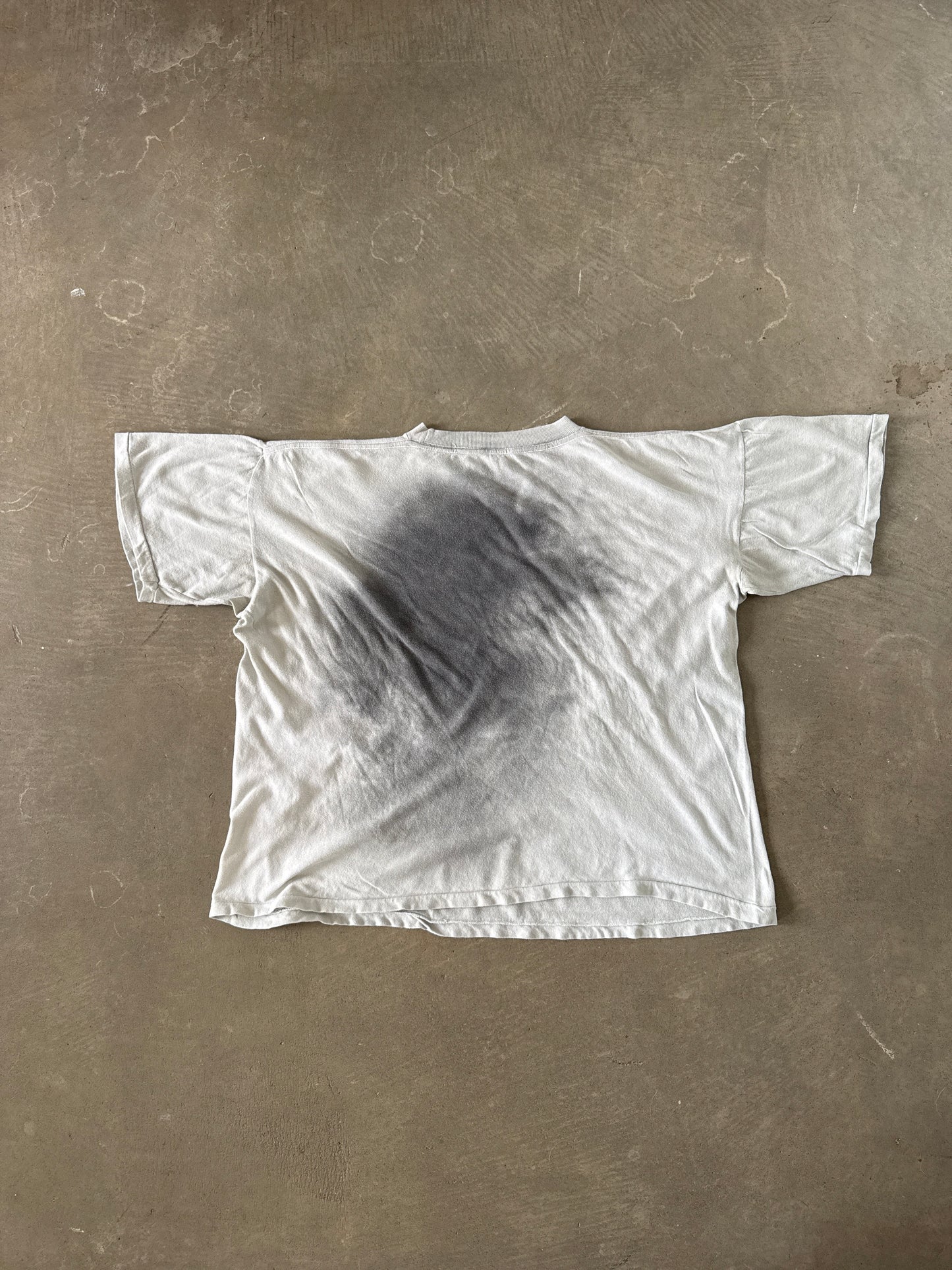 Vintage 90s Malcolm X Boxy Cropped Faded Tee