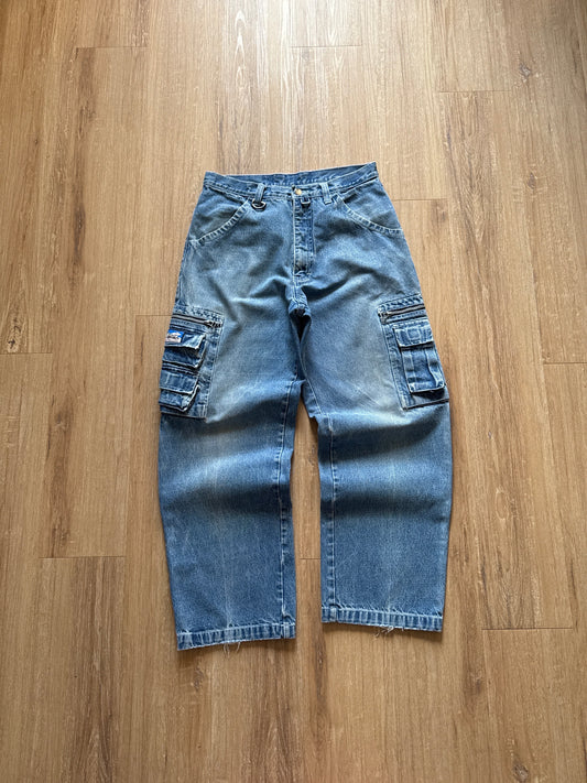 Vintage Y2K Urban Jeans Wear Cargo Denim Jeans