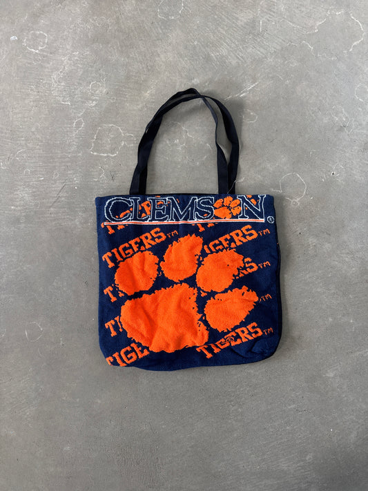 Vintage Clemson University Tigers Tote Back