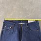 Evisu Japanese Brown Wave Art Selvedge Denim Jeans