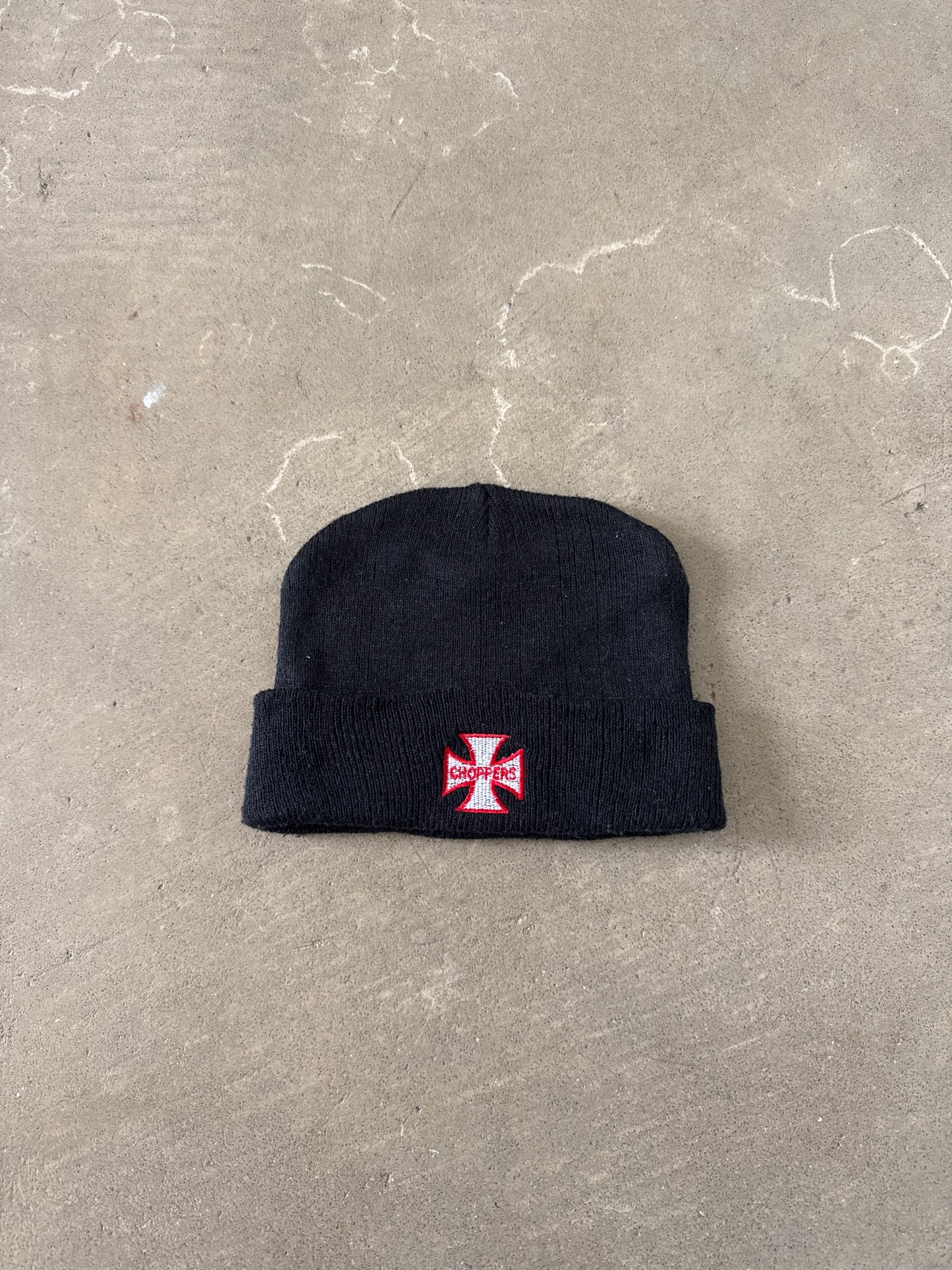 Vintage West Coast Choppers Embroidered Logo Beanie