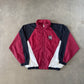 Vintage 90s University Of South Carolina Gamecocks Hooded Windbreaker Jacket