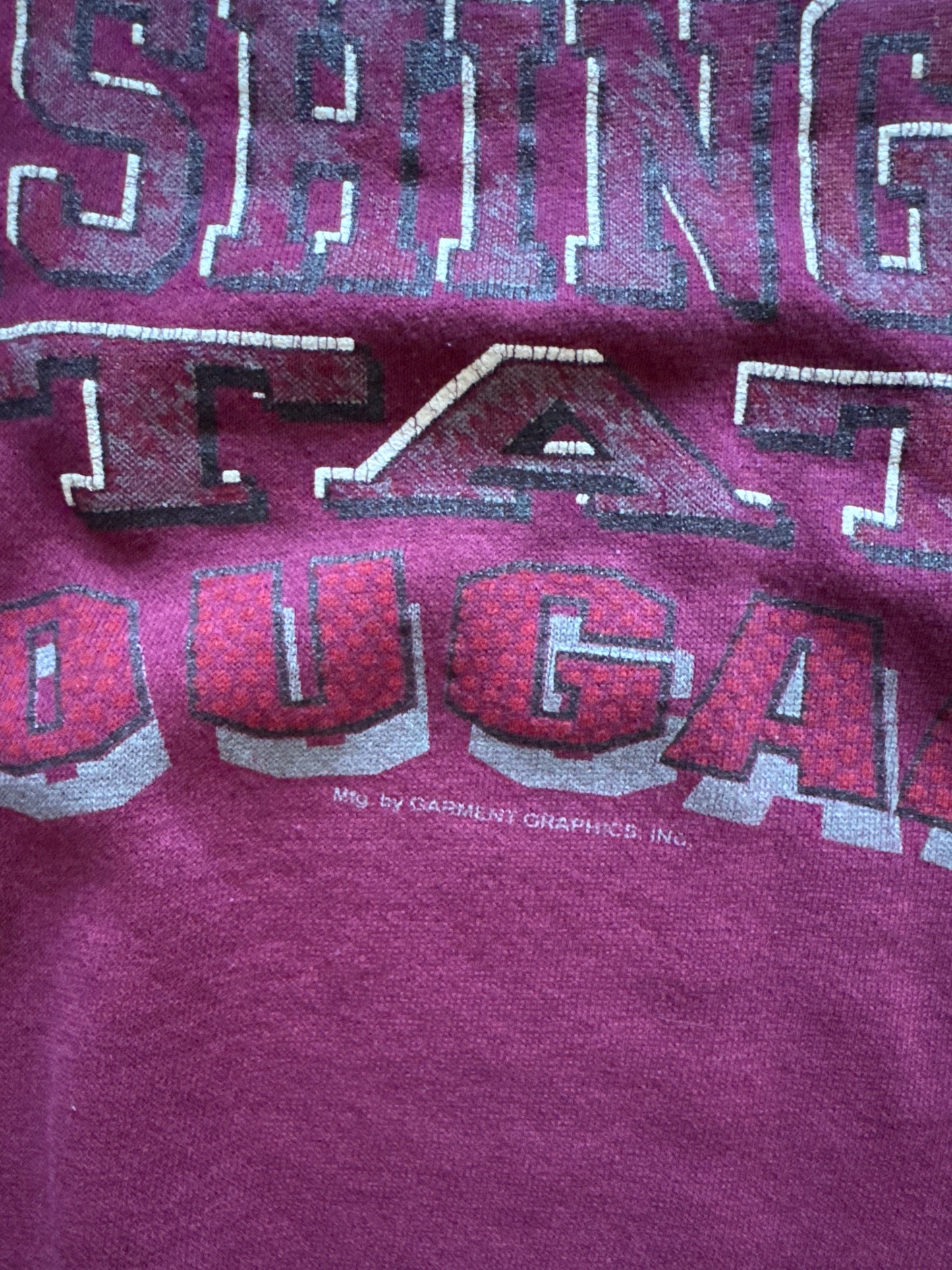 Vintage 90s Washington State University Cougars Sweatshirt