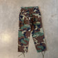 Vintage Military Camo Cargo Pants