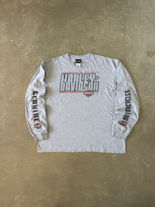 Vintage Harley Davidson Greenville South Carolina Long Sleeve