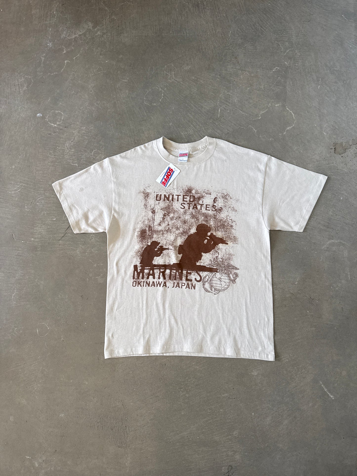 Vintage Soffe United States Marines Okinawa Japan Tee