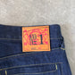 Evisu Embroidered Japanese Art Salvage Denim Jeans