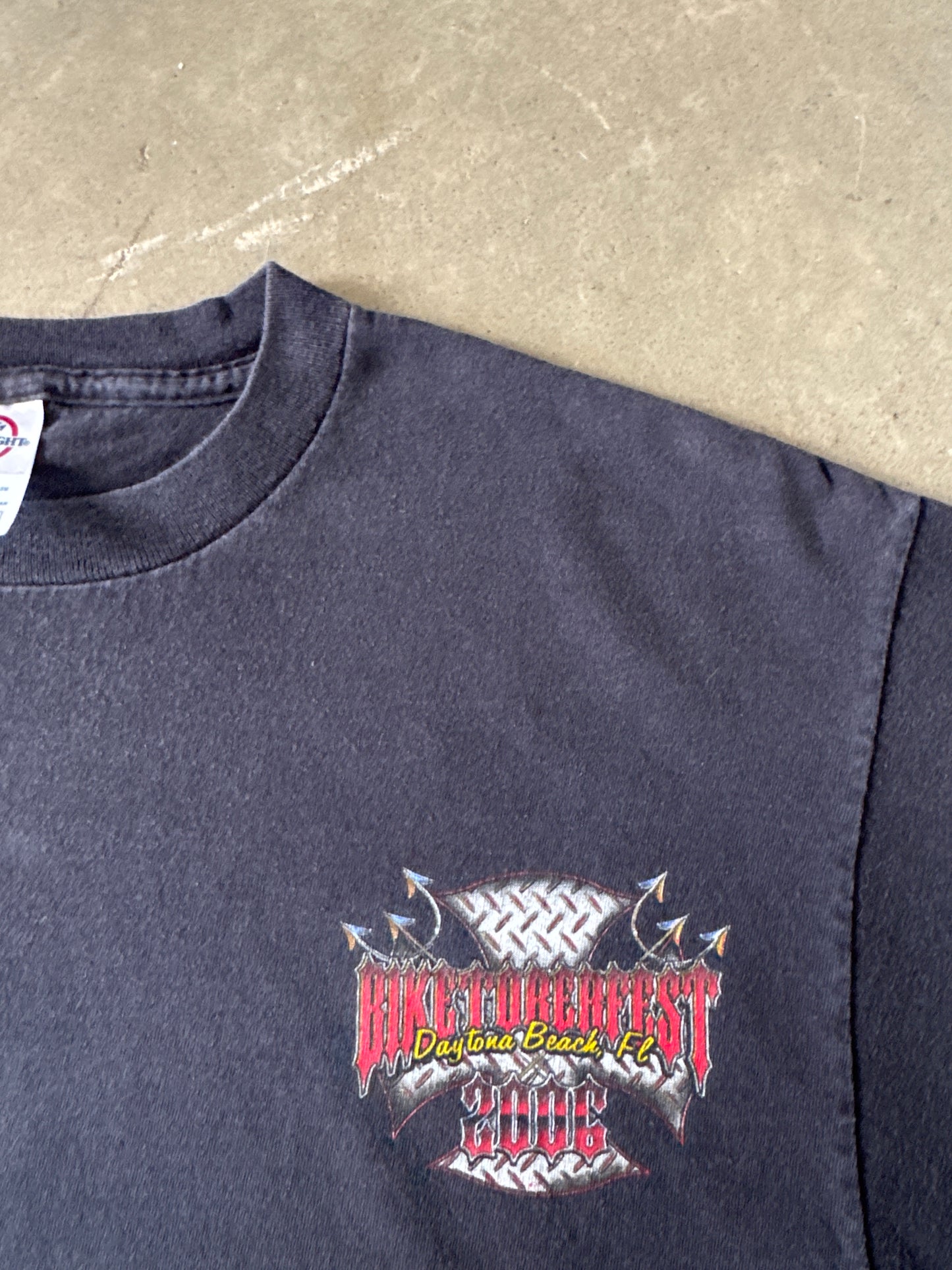 2006 Biketoberfest Daytona Beach Florida Hell On Wheels Tee