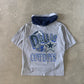 Vintage 90s Dallas Cowboys Hoodied Tee Shorts Set