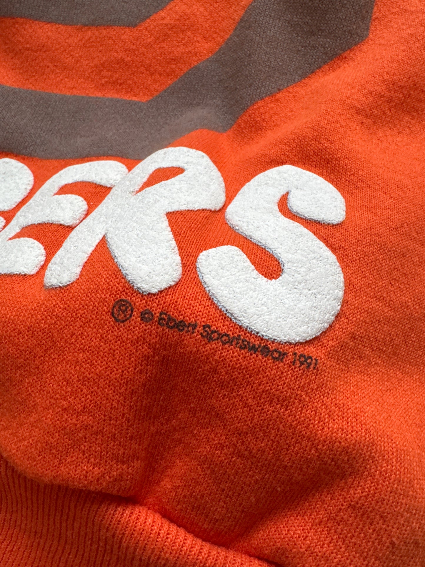 Vintage 1991 Ebert Sportswear University Of Clemson Tigers Sweatshirt