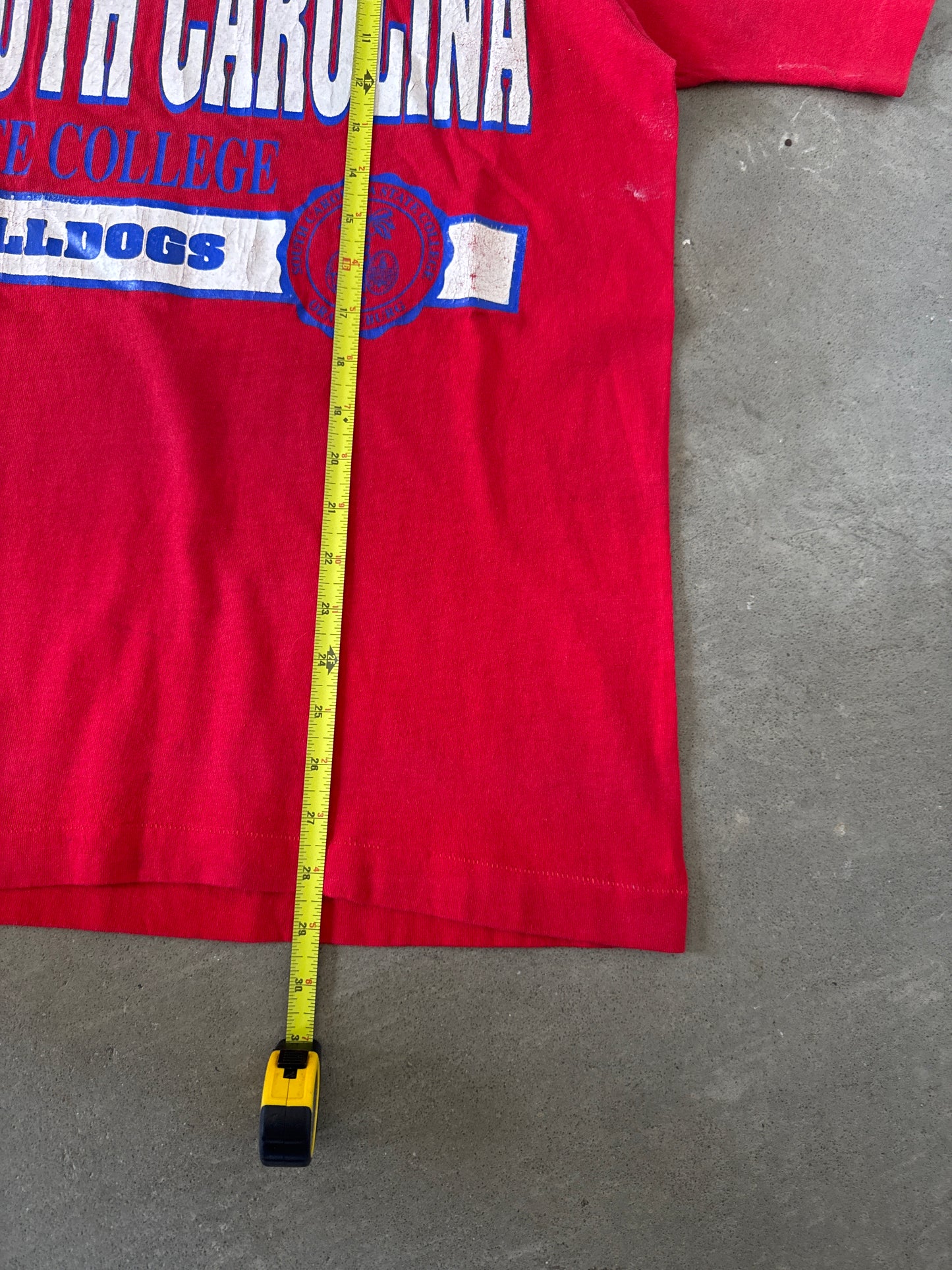 Vintage 90s South Carolina State College Bulldogs Tee