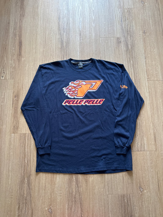 Vintage Y2K Pelle Pelle Jeans Flame Long Sleeve