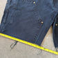 Vintage Carhartt Distressed Black Double Knee Shorts