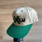 Vintage 90s Malcolm X Snapback Cap Hat