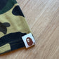 Vintage A Bathing Ape Bape Yellow 1st Camo College Logo Tee