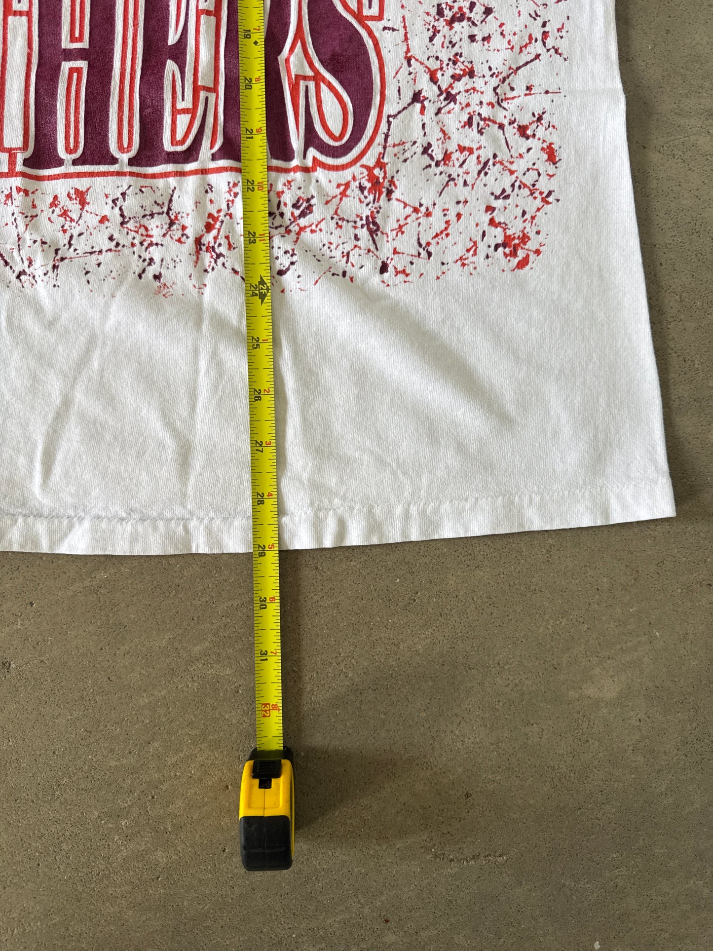 Vintage 90s Claflin College Panthers All Over Print Tee