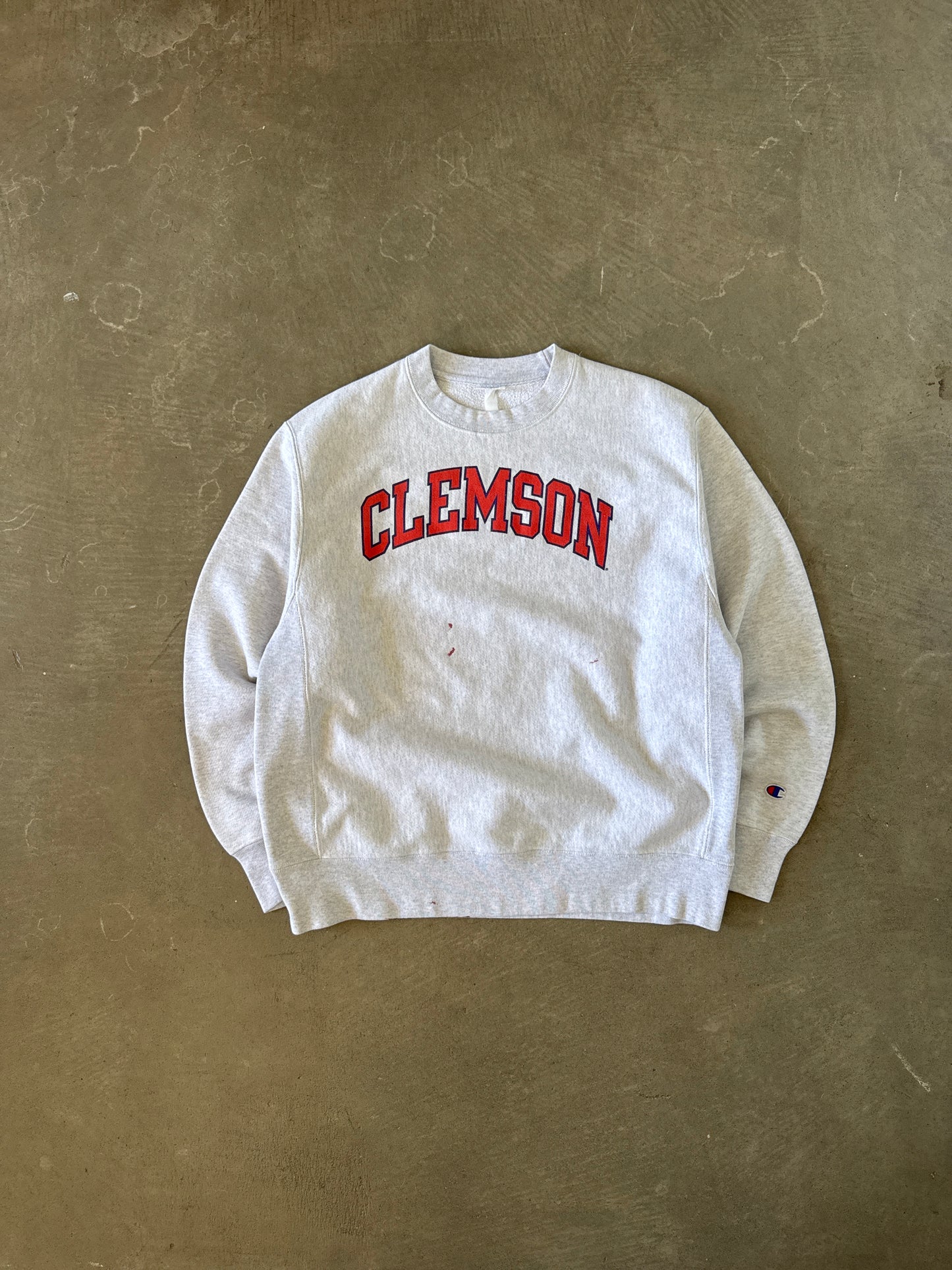 Vintage Champion Clemson University Tigers Reverse Weave Sweatshirt