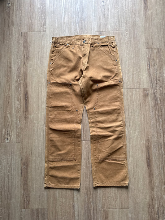 Dickies Relaxed Straight Tan Double Knee Pants