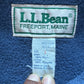 Vintage L.L. Bean Freeport Maine Fleece Lined Vest