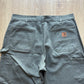 Carhartt Olive Green Original Dungaree Fit Carpenter Pants