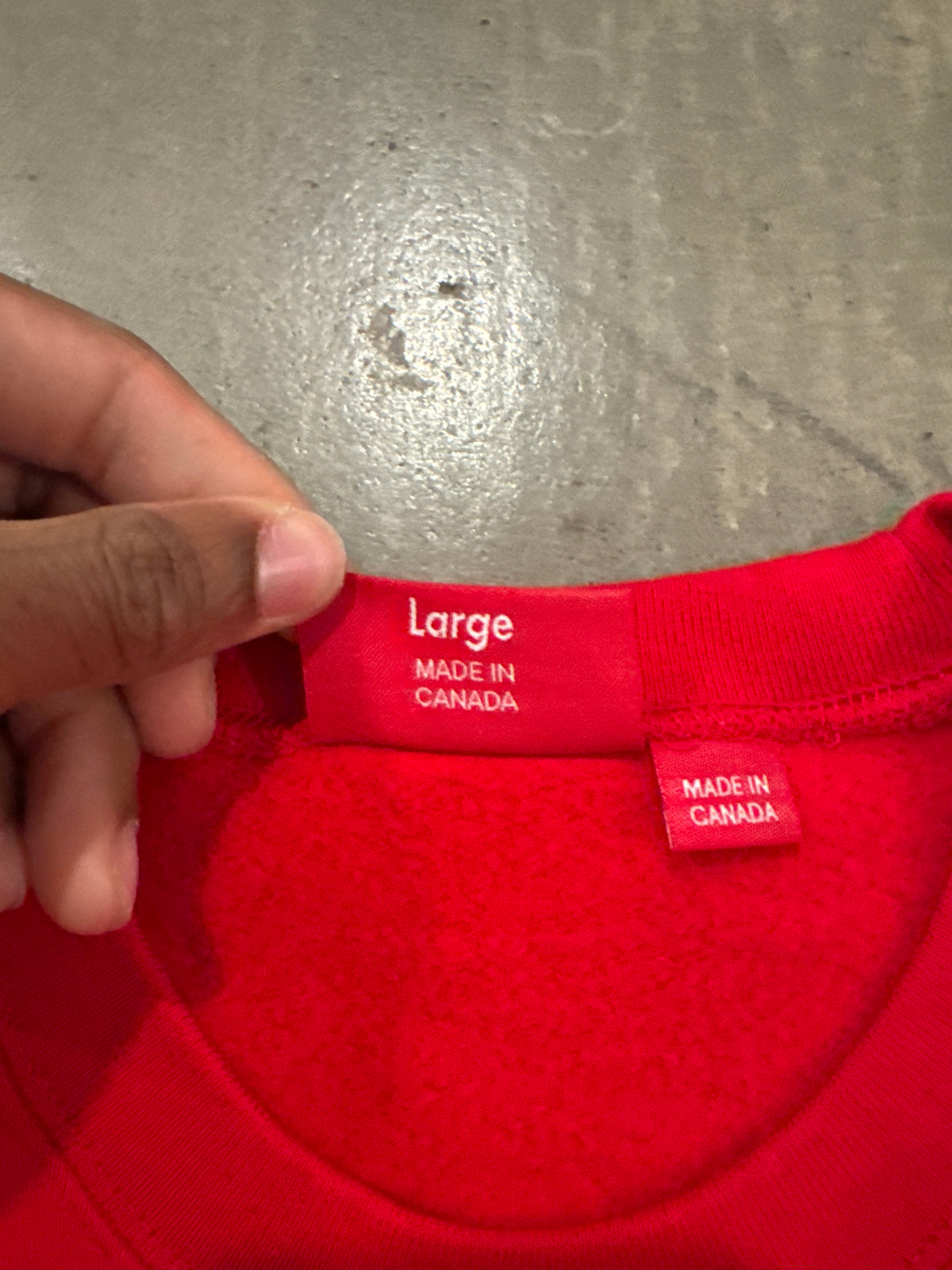 Supreme Futura Logo Red Crewneck (FW20)