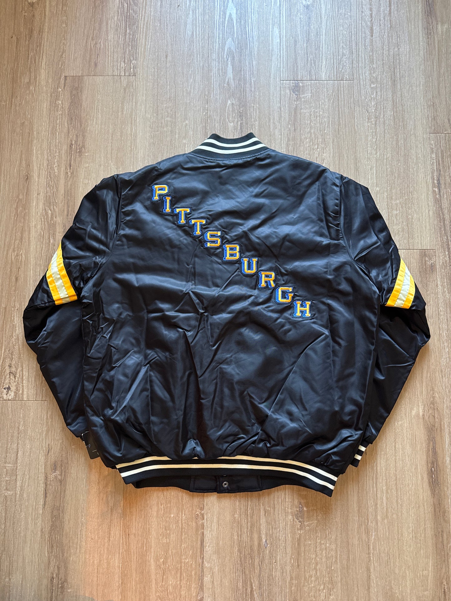 Starter Pittsburgh Penguins NHL Satin Bomber Jacket