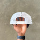 Y2K Four 41 Rhinestone Embroidered Trucker Hat