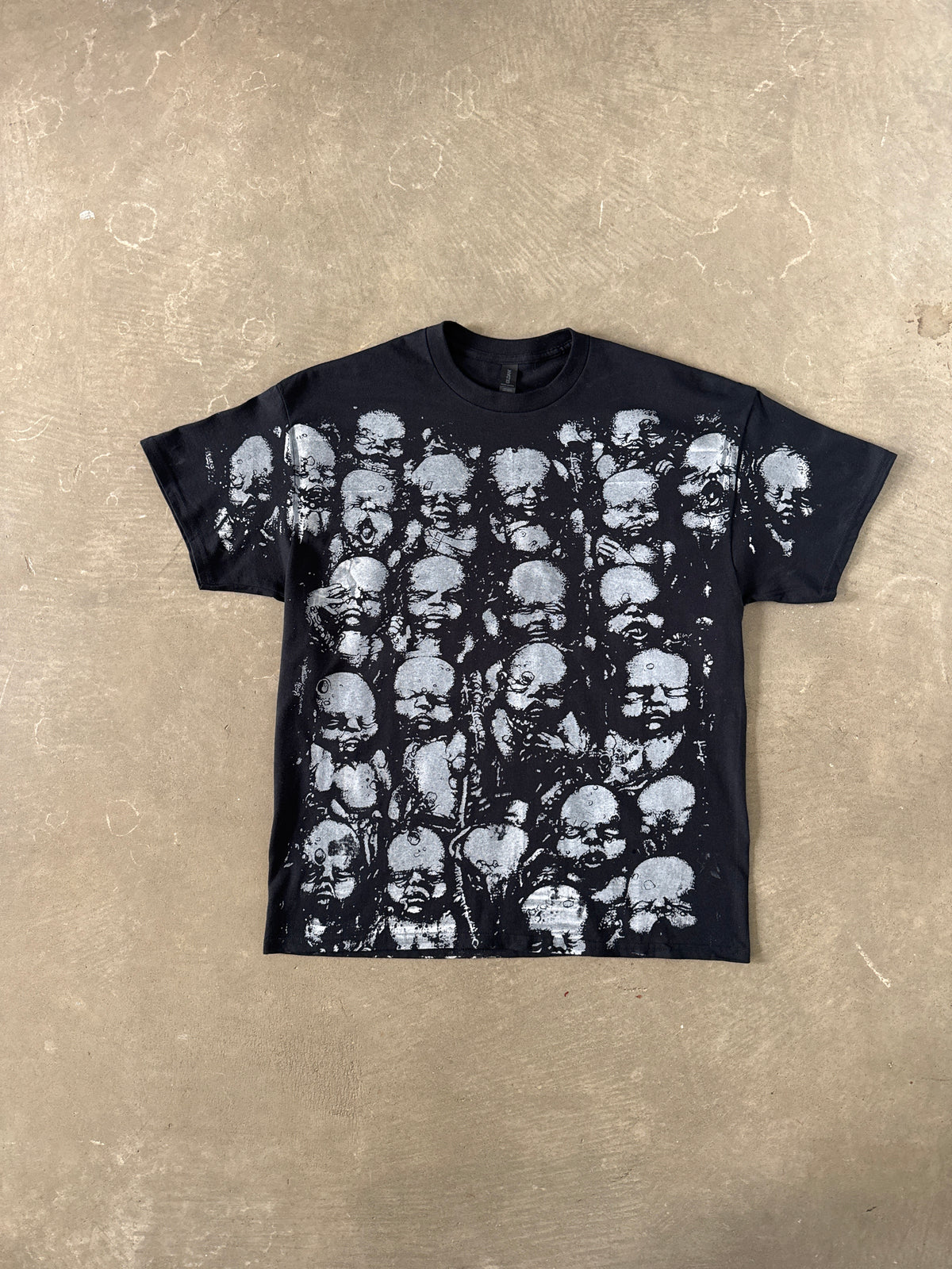 Vintage HR Giger Baby Landscape AOP Tee