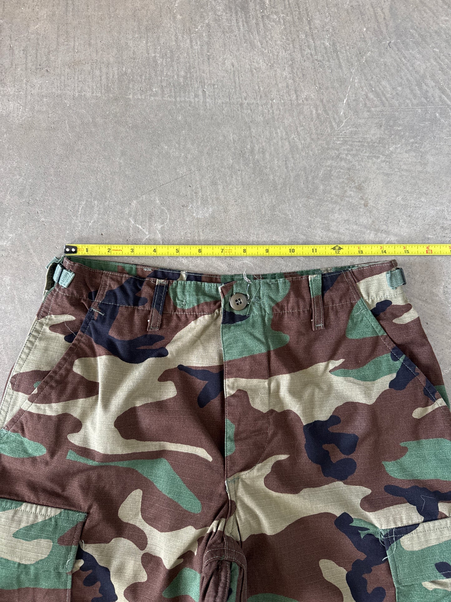 Vintage Military Camo Cargo Pants