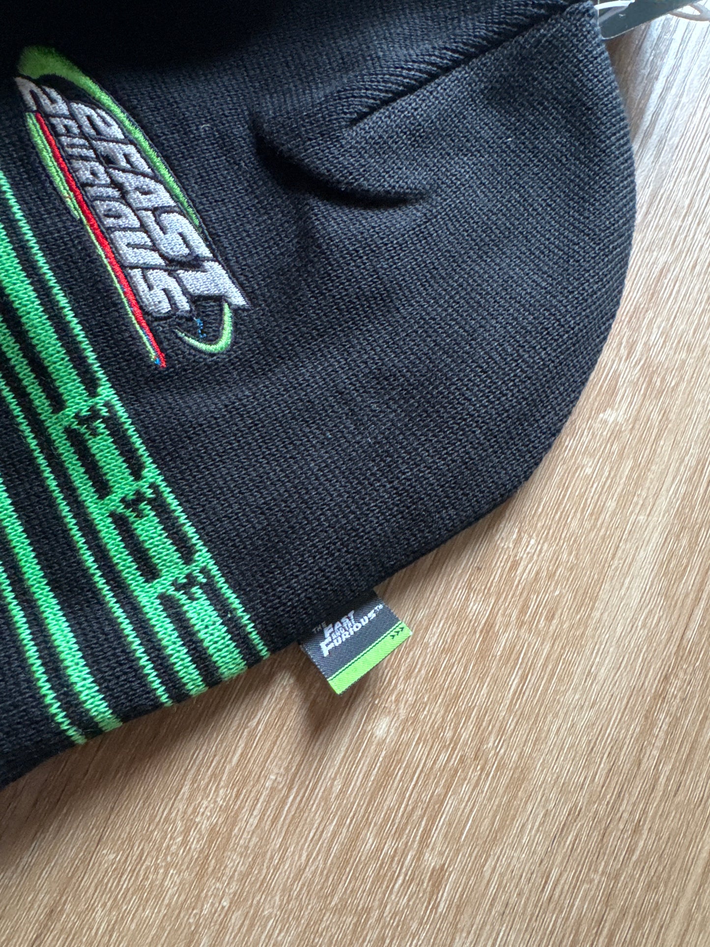 The Fast And The Furious 2 Fast 2 Furios Knit Green Beanie Hat