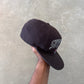 Supreme x Champion Logo Embroidered 5-Panel Black Hat