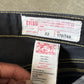 Evisu Embroidered Orange Bull Selvedge Japanese Denim Jeans