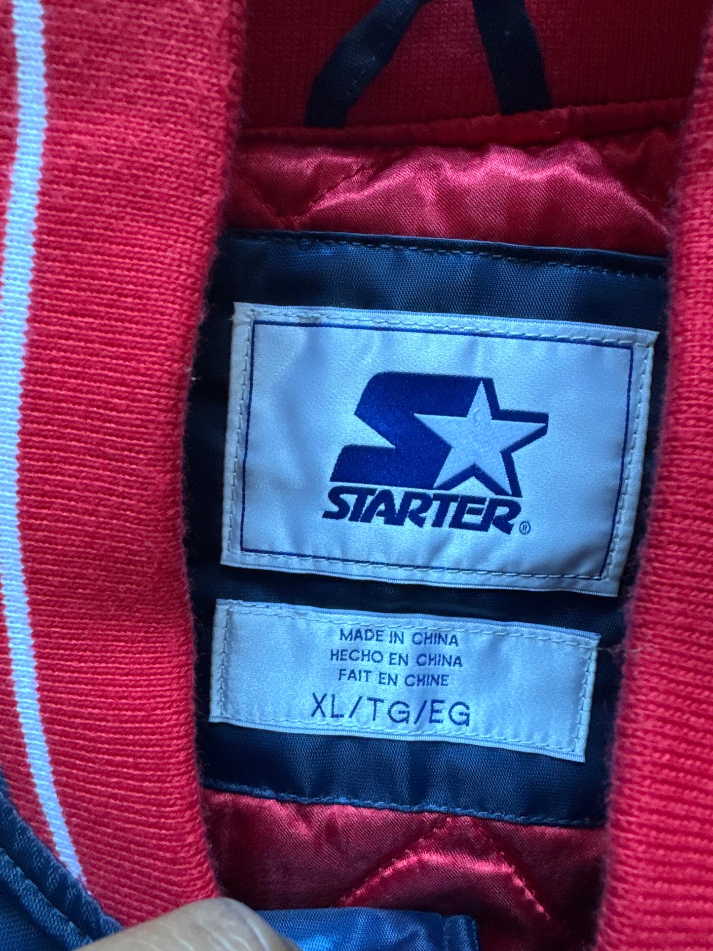 Starter Florida Panthers NHL Satin Bomber Jacket