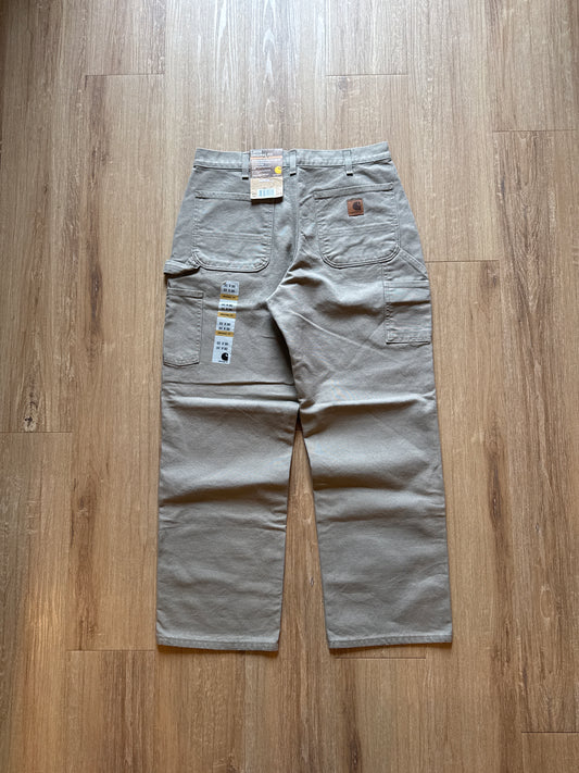 Carhartt Loose Original Washed Duck Work Dungaree Pants