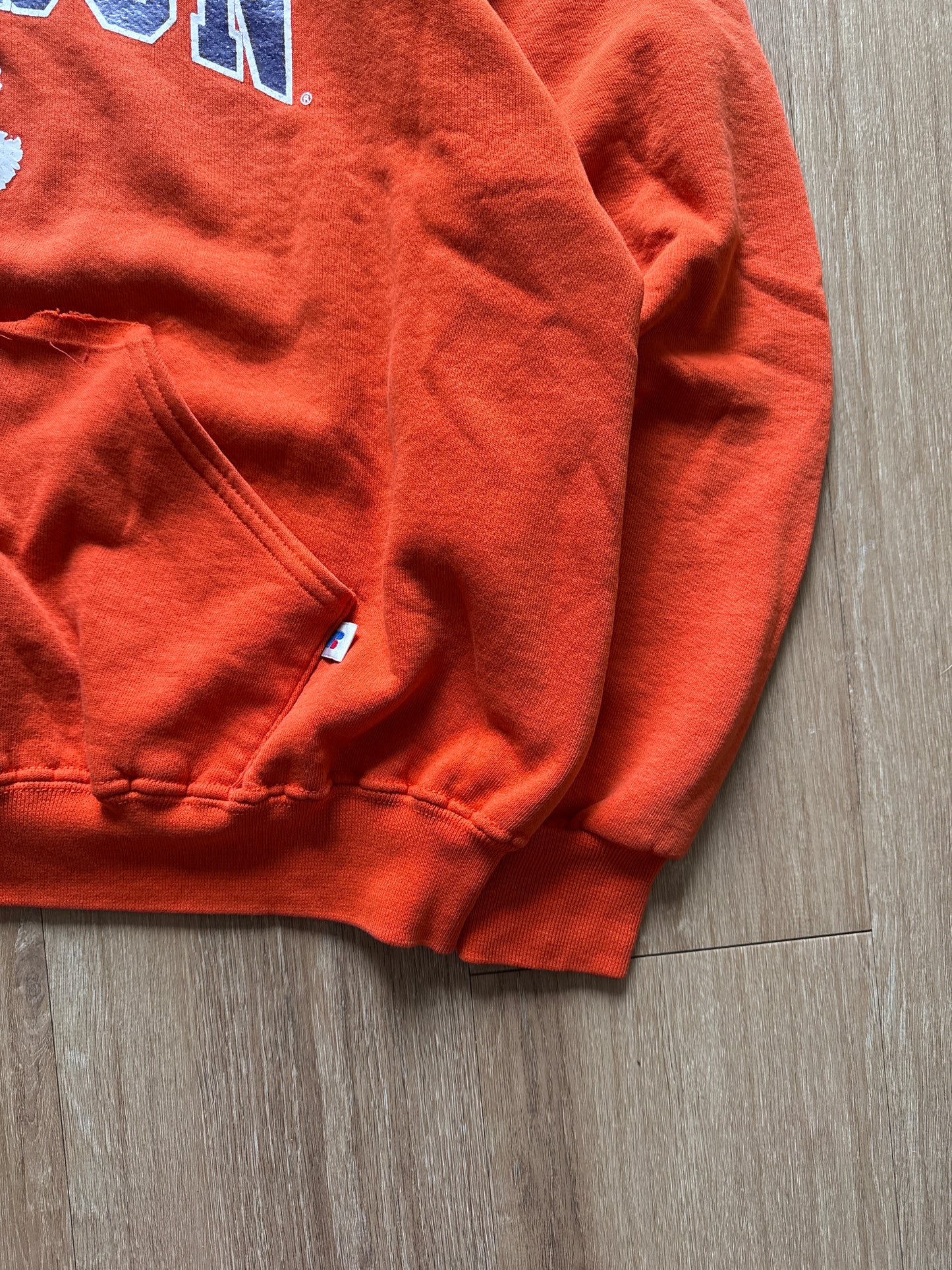 Vintage Russell Athletic University Of Clemson Tigers Hoodie
