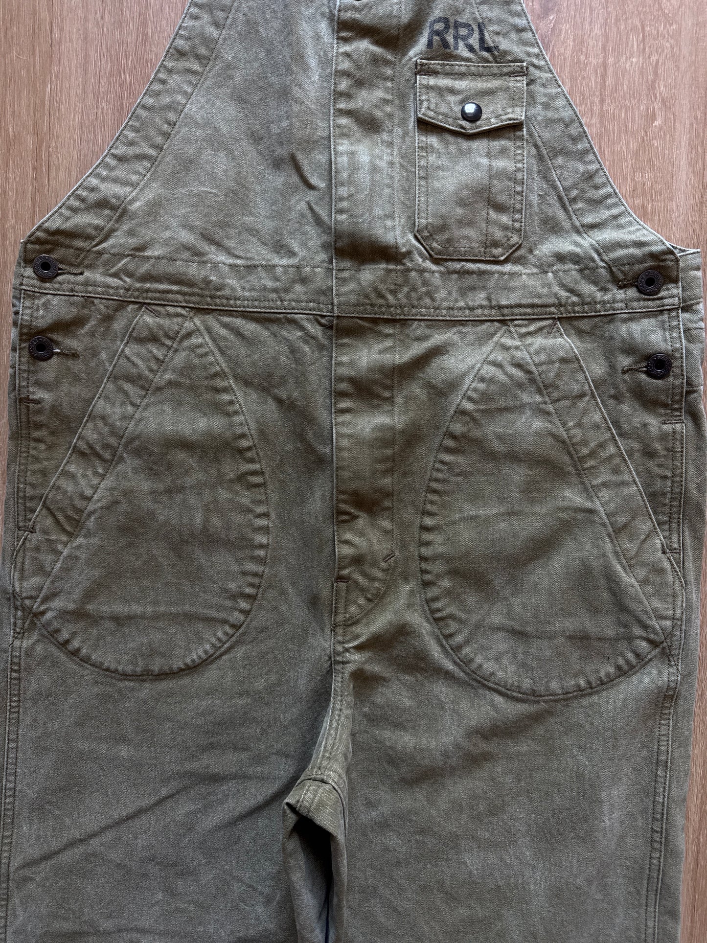 Vintage Sample Experimental Polo Ralph Lauren Double RL Co Naval Equipment Dept. Contract NXS 01722 Rennick Overall