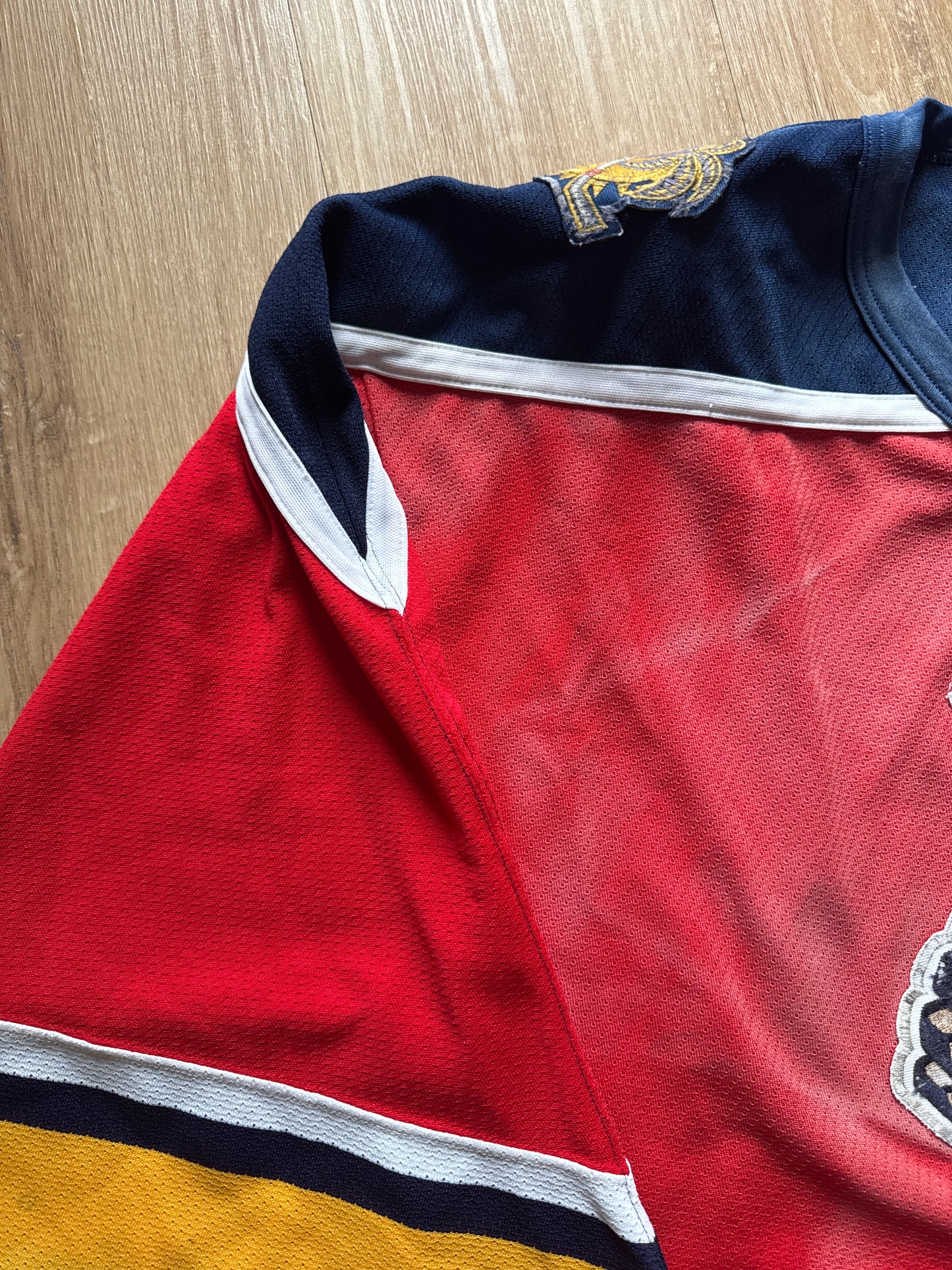 Vintage CCM Florida Panthers Sunfaded Hockey Jersey