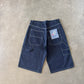 Vintage Y2K Badu Jeans Baggy Usher Rap Shorts