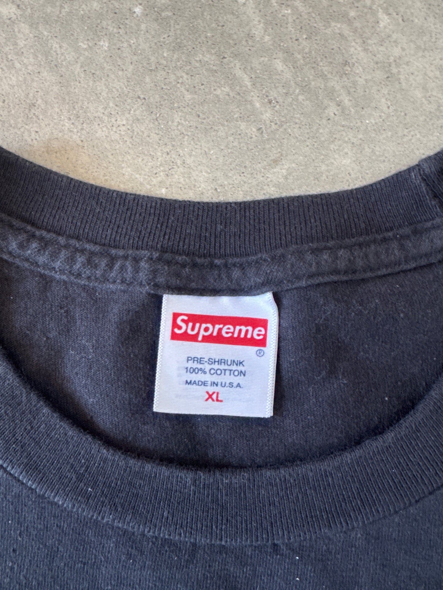 Supreme Dylan Black Tee