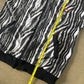 Vintage University Of Georgetown Hoyas Zebra Striped Hooded Zip Up