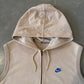 Vintage 80s Nike Blue Tag Sleeveless Terry Cloth Hooded Zip Up Vest