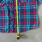 Vintage OP Ocean Pacific Plaid Flannel Cut Off Shirt