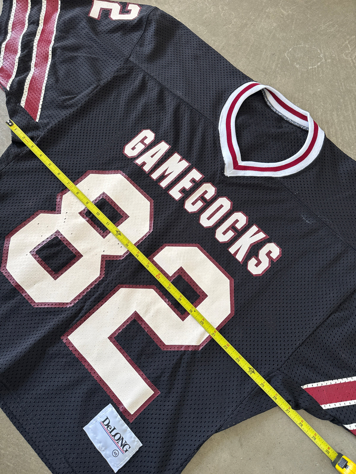Vintage 80s DeLong University Of South Carolina Gamecocks Tatum Football Jersey