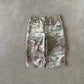 Vintage Military Camo 3/4 Cargo Shorts