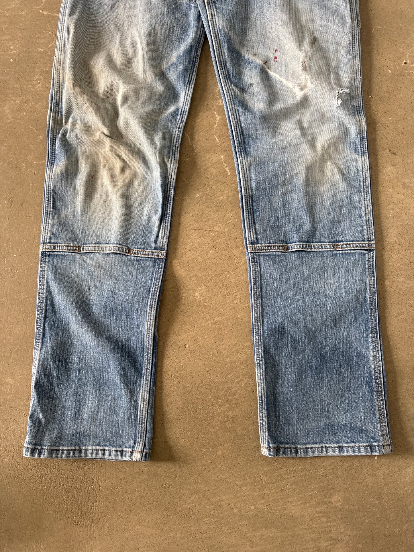 Vintage Carhartt Relaxed Fit Distressed Double Knee Pants