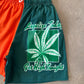 Vintage 90s Legalize Weed Shorts