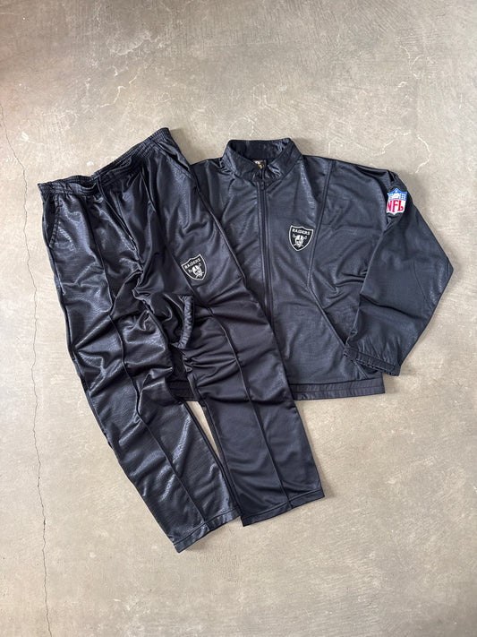 Vintage 80s Los Angeles Raiders Track Suit Set