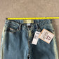 Vintage Y2K Women’s Enyce Low Rise Bleach Stripe Denim Jeans
