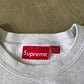 Supreme Warm Up Ash Grey Crewneck (SS19)